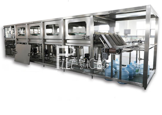 5000 * 2300 * 1800mm Monoblock Gallon Mengisi Peralatan