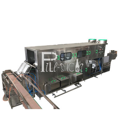 3400 * 1000 * 1750 SUS304 18.9L 300 BPH Gallon Water Plant