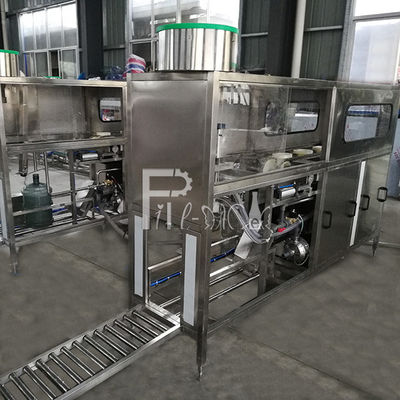 Roller Conveyor Output 120 BPH Barrel Mesin Pengisian Air