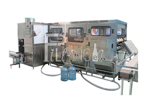 200BPH 3/5 Galon / 20l Mesin Pengisian Dan Capping Cuci